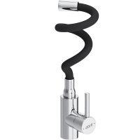 Смеситель для кухни Dorff Logic Хром Черный арт-D3007622 — фото 7, Смесители для кухни