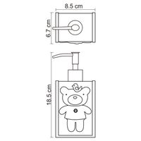 Товар: Lossa K- Дозатор для жидкого мыла арт-3499 - фото 5 Lossa K- Дозатор для жидкого мыла арт-3499 — фото 5, Дозаторы