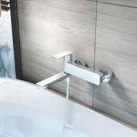 Смеситель для ванны Haiba Хром арт-HB60617 — фото 3, Смеситель для ванны