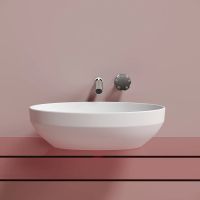 Раковина-чаша Ceramicanova Element 50 Белая матовая арт-CN6056MW — фото 9, Раковины накладные