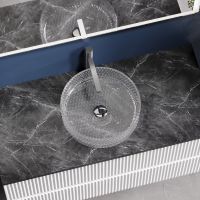 Раковина-чаша Ceramicanova Cristal 36 Прозрачная арт-CN6062 — фото 9, Раковины накладные