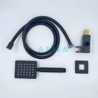 Товар: Душевая система ALMAes Weber Черная матовая арт-TVZ-0808 - фото 6 Душевая система ALMAes Weber Черная матовая арт-TVZ-0808 — фото 6, Встраиваемые душевые комплекты