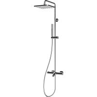 Душевая система Bossini Cosmo с термостатом Хром арт-L10403.030 — фото 1, Душевые стойки