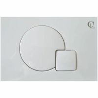 Клавиша смыва CeramaLux Белая арт-PC-014 — фото 1, Кнопки смыва