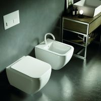 Унитаз Hatria Bianca подвесной без сиденья арт-Y3AK01 — фото 3, Подвесные унитазы