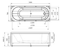 Товар: Акриловая ванна Radomir Vannesa Виктория 180х70 без гидромассажа арт-2-01-0-0-1-243Р - фото 4 Акриловая ванна Radomir Vannesa Виктория 180х70 без гидромассажа арт-2-01-0-0-1-243Р — фото 4, Акриловые ванны
