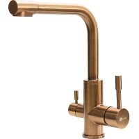 Смеситель для кухни Lemark Expert Розовое золото арт-LM5061RGN — фото 1, Смесители для кухни