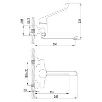 Товар: Смеситель для кухни Lemark Project Хром арт-LM4611C - фото 2 Смеситель для кухни Lemark Project Хром арт-LM4611C — фото 2, Смесители для кухни