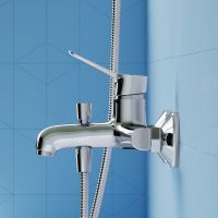 Смеситель для ванны Dorff Optima Хром арт-D2010000 — фото 3, Смеситель для ванны