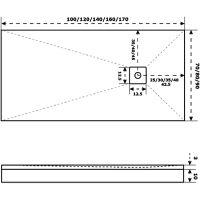 Товар: Душевой поддон из искусственного камня Good Door Essentia 110х80 Белый арт-ЛП00196 - фото 3 Душевой поддон из искусственного камня Good Door Essentia 110х80 Белый арт-ЛП00196 — фото 3, Душевые поддоны из искусственного камня