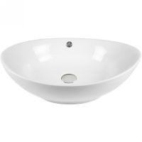 Раковина-чаша Bond 59 Белая глянцевая арт-S55-590 — фото 1, Раковины накладные