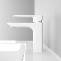 Товар: Смеситель для раковины Iddis Slide Белый матовый арт-SLIWT00i01 - фото 3 Смеситель для раковины Iddis Slide Белый матовый арт-SLIWT00i01 — фото 3, Смесители для раковины