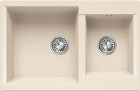 Кухонная мойка Polygran BRIG-772 (№327 Кремовый) арт-854949.0 — фото 1, Кухонные мойки