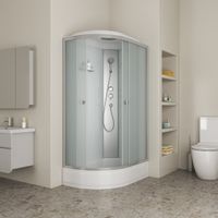 Душевая кабина Niagara Eco (120х80х215) средний поддон(26см),стекло матовое,4 места арт-E120/80/26R/MT — фото 3, Душевые кабины