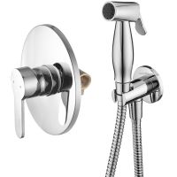 Гигиенический душ со смесителем Swedbe Platta Хром арт-5525 — фото 7, Гигиенические души