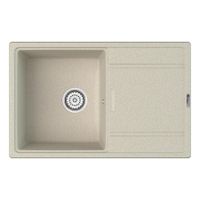 Мойка кухонная Point Лаура 78 , светло-бежевый арт-PN3005BG — фото 1, Кухонные мойки