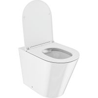 Унитаз Iddis Calipso Rimless приставной с сиденьем Микролифт арт-CALRDSEi26 — фото 9, Приставные унитазы