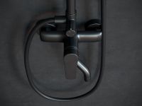 Товар: Душевая система Laguraty Черная арт-17060B - фото 3 Душевая система Laguraty Черная арт-17060B — фото 3, Душевые стойки