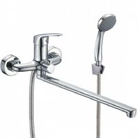 Смеситель для ванны Milardo Simp универсальный Хром арт-SIMSB02M10 — фото 1, Смеситель для ванны