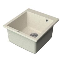 Мойка кухонная Point Моко 47 , светло-бежевый арт-PN3006BG — фото 3, Кухонные мойки