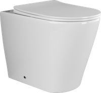 Унитаз Ceramicanova Highlight Rimless приставной с сиденьем Микролифт арт-CN1812 — фото 12, Приставные унитазы