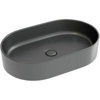 Раковина-чаша Ceramicanova Element 61 Темный антрацит матовый арт-CN6048MDH — фото 1, Раковины накладные