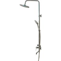 Товар: Душевая система Boch Mann ECO / хром / латунь / регулируемый тропический душ арт-BM7225 - фото 15 Душевая система Boch Mann ECO / хром / латунь / регулируемый тропический душ арт-BM7225 — фото 15, Душевые стойки