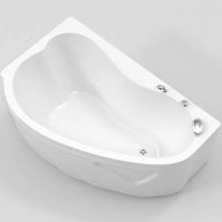 Акриловая ванна BellSan Дарина 165х110 R с гидромассажем арт-4627171531247 — фото 4, Акриловые ванны