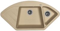 Florentina Мойка "Веста", бежевый FG арт-20.285.E1005.104 — фото 1, Кухонные мойки