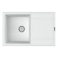 Мойка кухонная Point Лаура 78 , белый арт-PN3005W — фото 1, Кухонные мойки