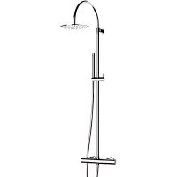 Душевая система Remer Elegance с термостатом Хром арт-EQ37330L — фото 1, Душевые стойки