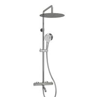 Душевой комплект с термостатическим смесителем арт-A188.116.101.087.CH Thermo — фото 2, Душевые стойки