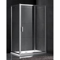 Душевой уголок Gemy Victoria 120х90 профиль Хром стекло прозрачное арт-S30191A-A90 — фото 3, Прямоугольные душевые уголки