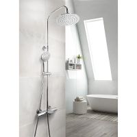 Душевая система ESKO с термостатом Хром арт-STT5054 — фото 7, Душевые стойки