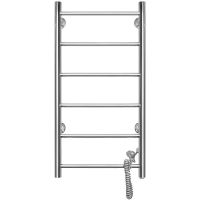 Электрический полотенцесушитель Domoterm Аврора DMT 109-6 40x80 EK R Хром арт-DMT109-640x80EKR — фото 1, Электрические полотенцесушители