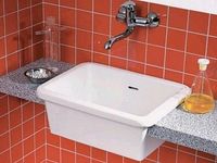 Товар: Хозяйственная раковина Hatria Complements 42 YN02 Белая арт-YN0201 - фото 2 Хозяйственная раковина Hatria Complements 42 YN02 Белая арт-YN0201 — фото 2, Раковины встраиваемые сверху