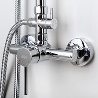 Душевой комплект со смесителем арт-A12202 — фото 5, Душевые стойки