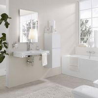 Товар: Раковина Laufen Palace 90 Белая арт-8.1270.2.000.104.1 - фото 3 Раковина Laufen Palace 90 Белая арт-8.1270.2.000.104.1 — фото 3, Раковины подвесные