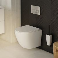 Унитаз Iddis Blanco подвесной с сиденьем Микролифт арт-BLARNSEi25 — фото 2, Подвесные унитазы