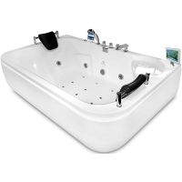 Акриловая ванна Gemy 180х116 G9085 O L с гидромассажем арт-G9085OL — фото 1, Акриловые ванны