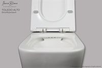 Товар: Унитаз Iberica Blanca Toledo Alto подвесной с сиденьем Микролифт арт-IB.TLA.231.1B1 - фото 6 Унитаз Iberica Blanca Toledo Alto подвесной с сиденьем Микролифт арт-IB.TLA.231.1B1 — фото 6, Подвесные унитазы