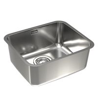 Мойка для кухни LUNO 20 SAT 90 FI 340X400 в комплекте с сифоном 1130550, арт-1128740.0 — фото 3, Кухонные мойки