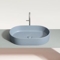 Раковина-чаша Ceramicanova Element 61 Серо-голубая матовая арт-CN6048MHL — фото 3, Раковины накладные