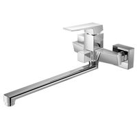 Смеситель для ванны Rush Thira универсальный Хром арт-TR3635-51 — фото 1, Смеситель для ванны