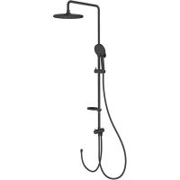 Душевая система Milardo Ideal Spa Черный матовый арт-ILSBL3FM76 — фото 9, Душевые стойки