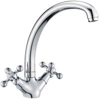 Смеситель для кухни Haiba Хром арт-HB4719 — фото 1, Смесители для кухни