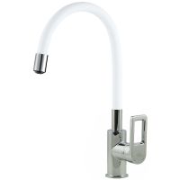 Товар: Смеситель для кухни Rossinka Хром Белый арт-Z35-35U-White - фото 6 Смеситель для кухни Rossinka Хром Белый арт-Z35-35U-White — фото 6, Смесители для кухни