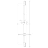 Товар: Душевая штанга Lemark Хром арт-LM8066C - фото 2 Душевая штанга Lemark Хром арт-LM8066C — фото 2, Штанги для душа