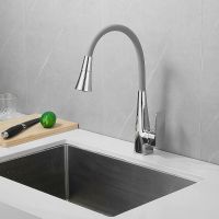 Смеситель для кухни Haiba Хром Серый арт-HB73823 — фото 3, Смесители для кухни