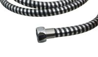 Душевой шланг Melodia della vita Standard Middle Черный Серебро арт-MKP20383BL_sb — фото 2, Душевые шланги
